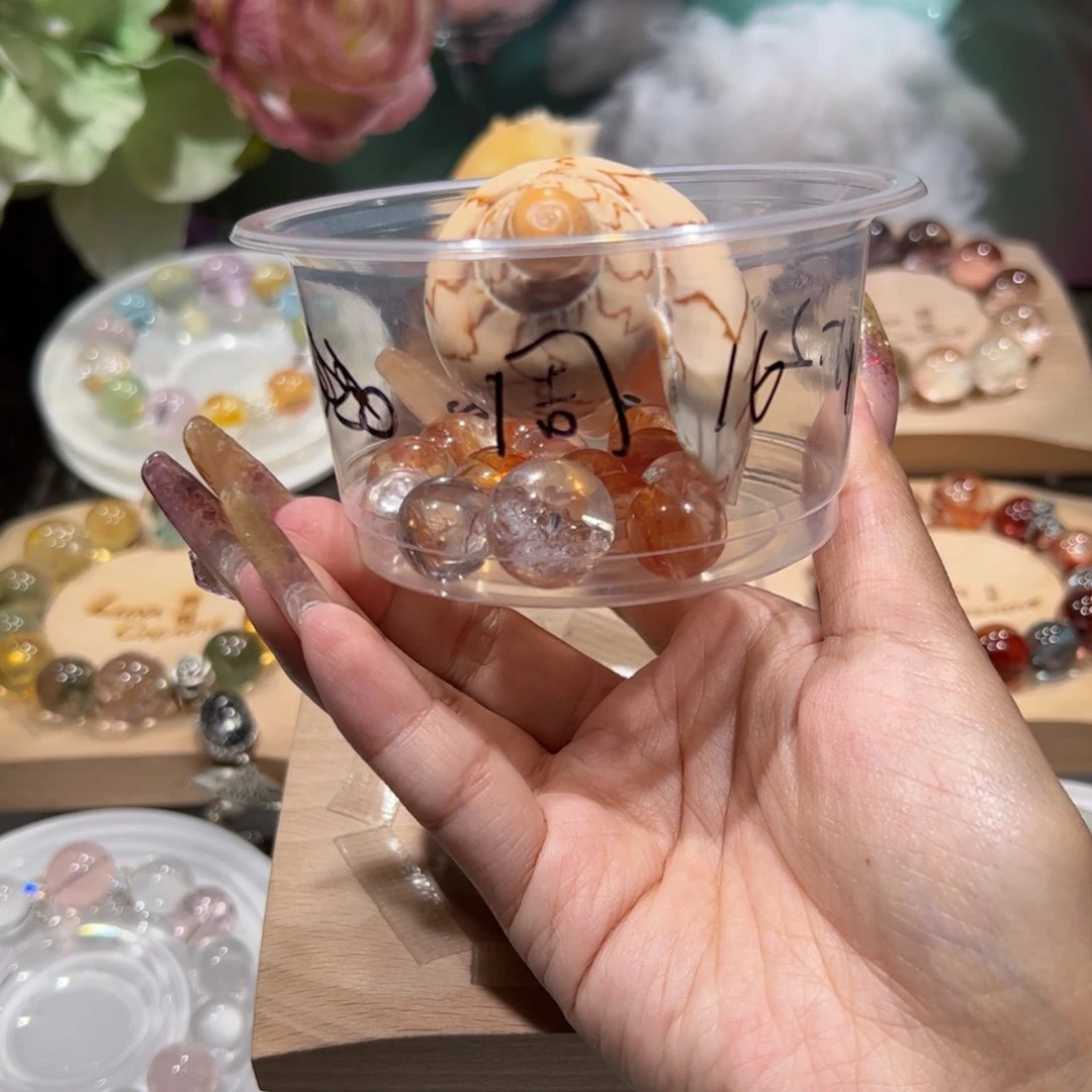 烟晶手链银S925镶嵌周*