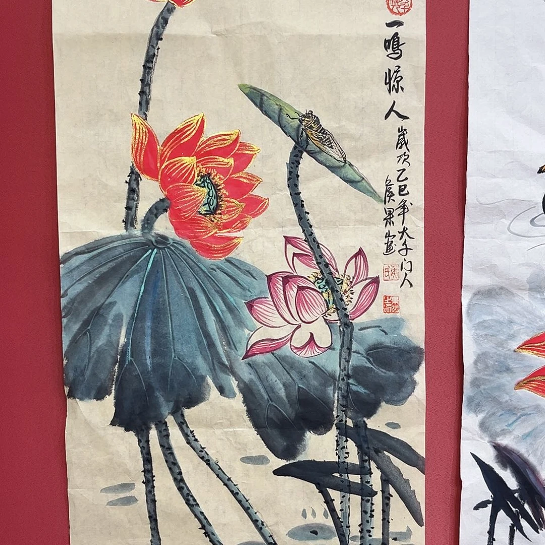 国画侯果山老师国画作品月