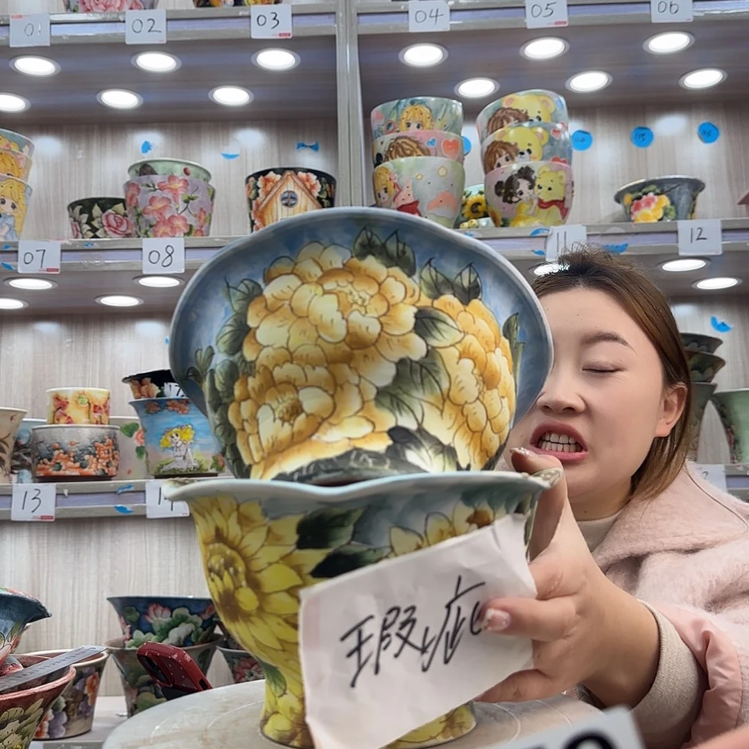 紫砂花盆瑕疵瑕疵359