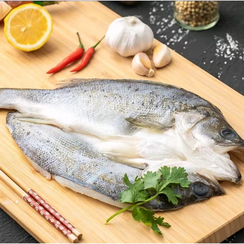 连云港发货开背鲈鱼400g-500g/条到手五条野生鲜嫩花鲈鱼新鲜速冻