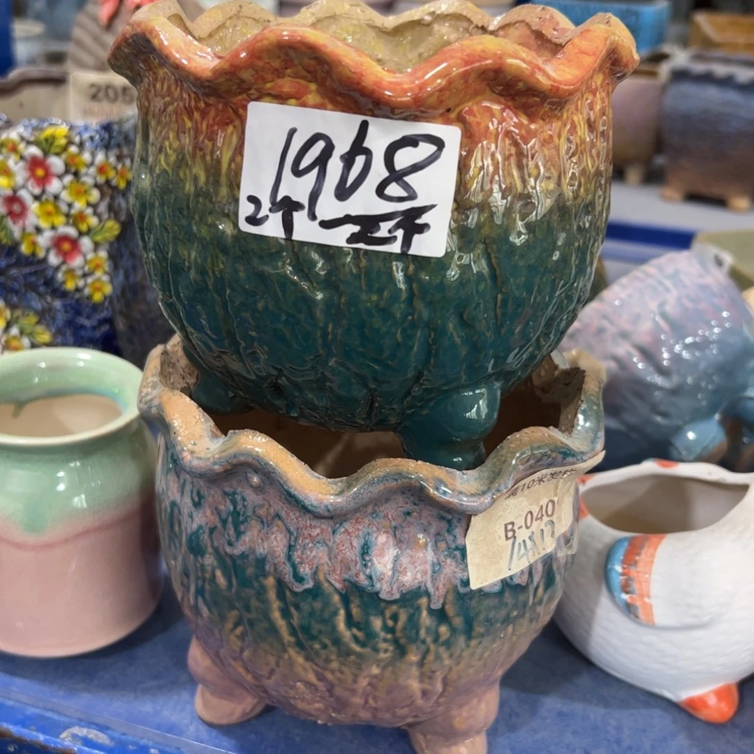 陶瓷陶瓷多肉花盆@@1968