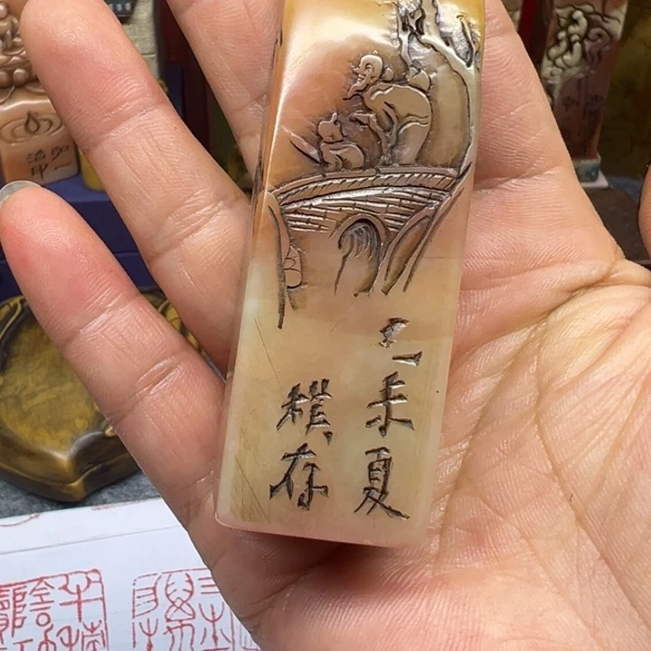 石材用****0印章漂亮手工制作