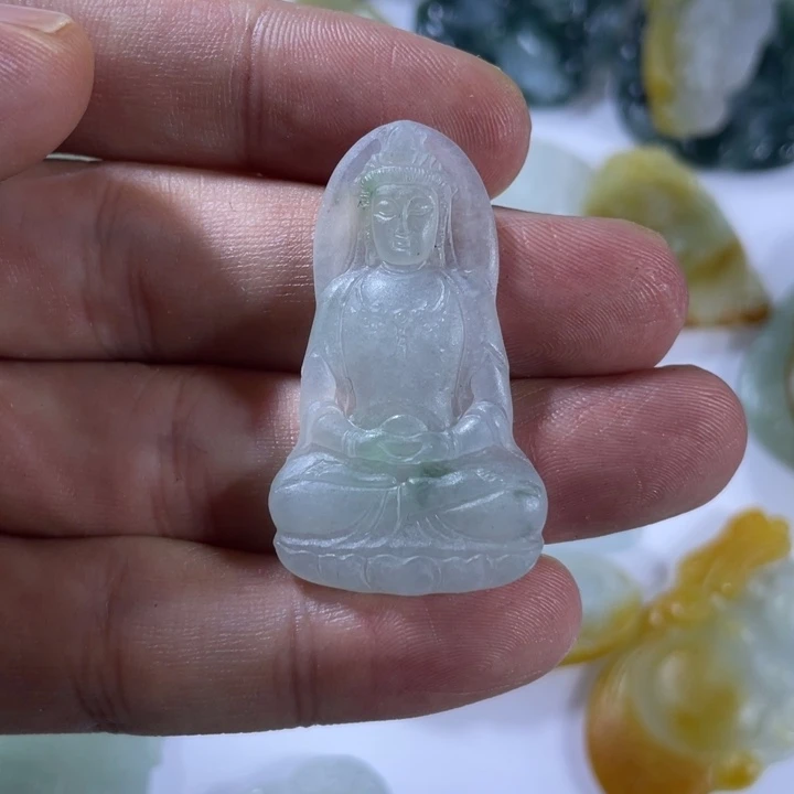 定制翡翠未镶嵌不拍