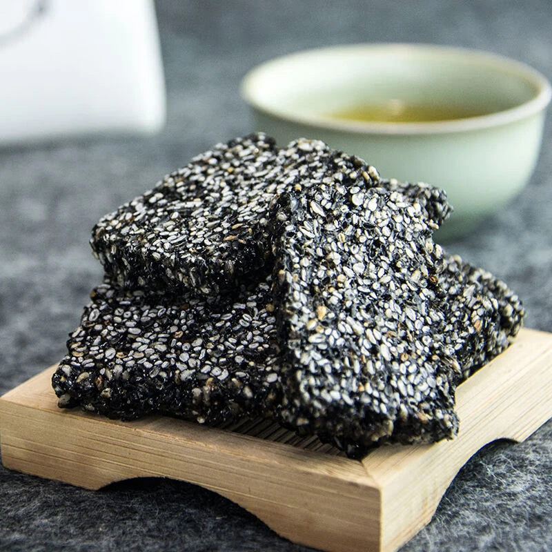 [江西黄山村]—特色小吃“黑芝麻糖”