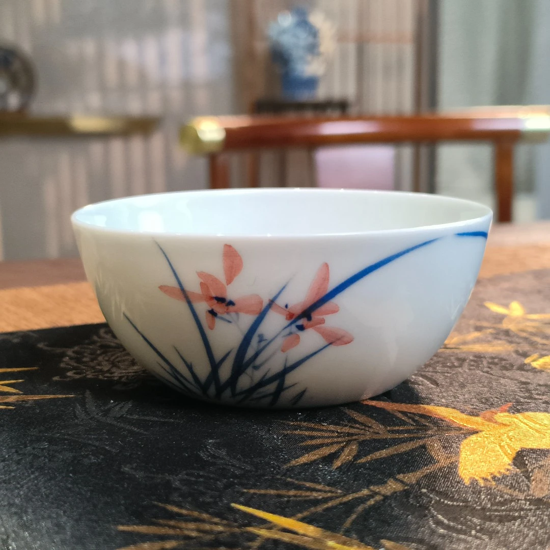 【南昌广电专属款】兰花鸡缸杯