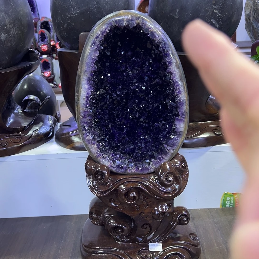 未镶嵌大型摆件（非配饰）紫晶董