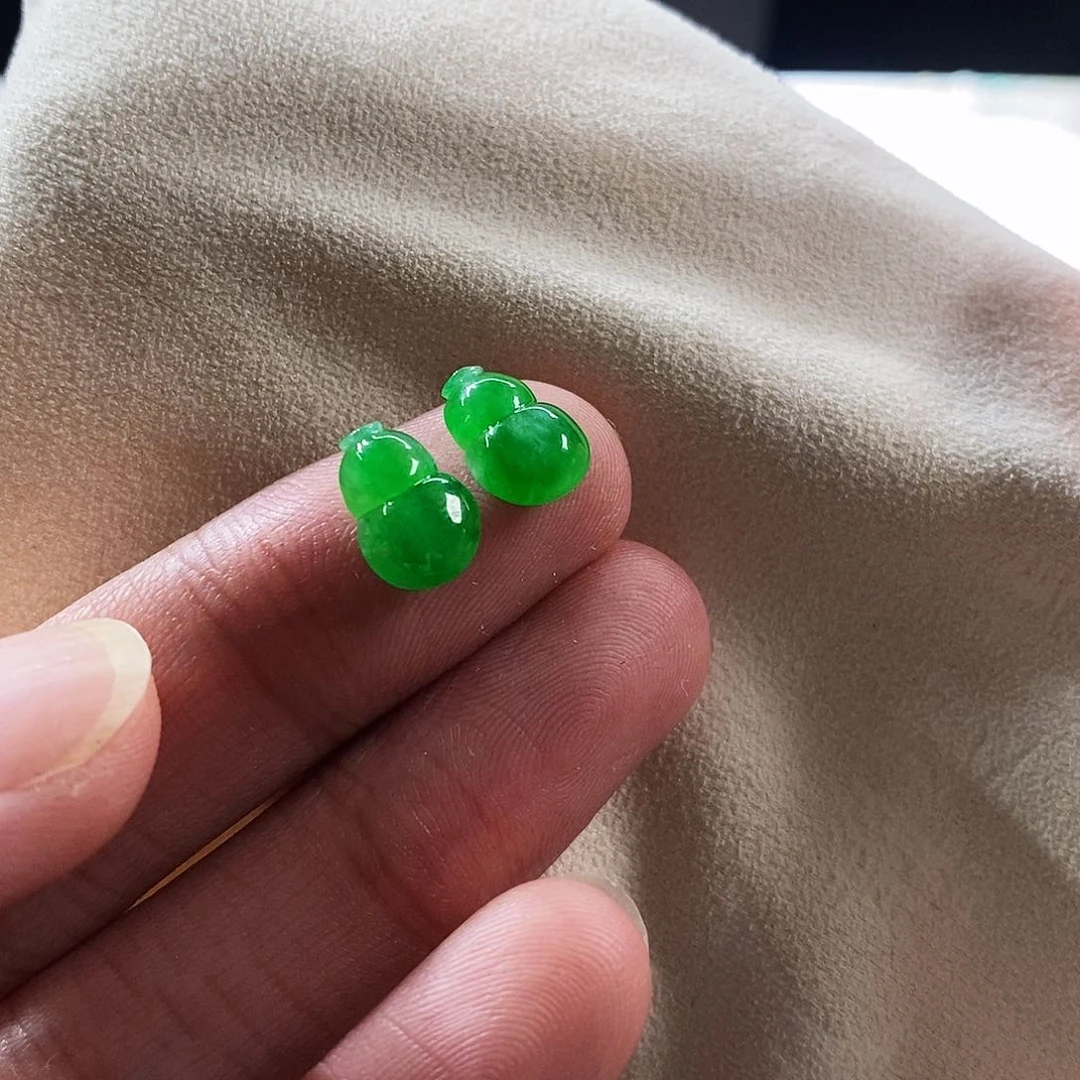 散珠翡翠冰阳绿葫芦