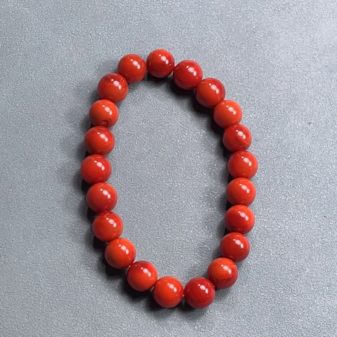 南红玛瑙手串未镶嵌a***e