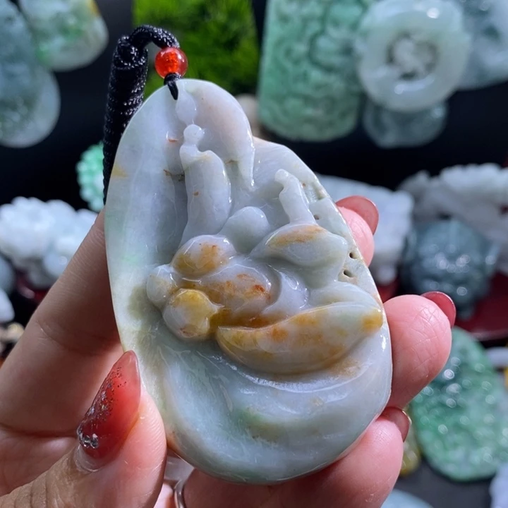 【闪购商品】颈饰未镶嵌翡翠悟道