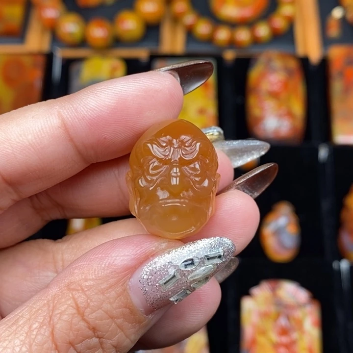 玛瑙/玉髓未镶嵌颈饰