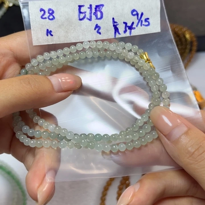 未镶嵌定制翡翠项链