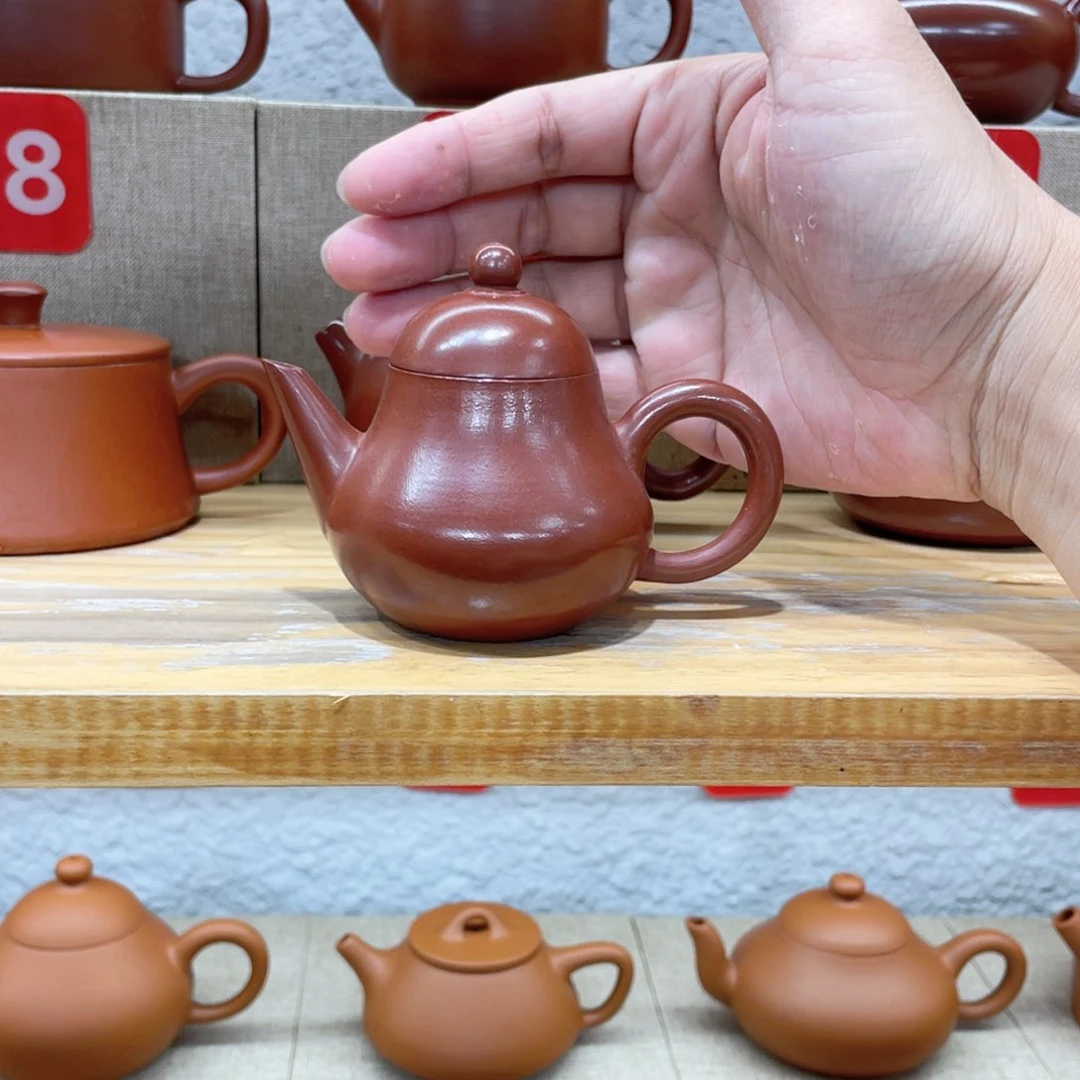 茶壶紫砂金****80haos梨壶