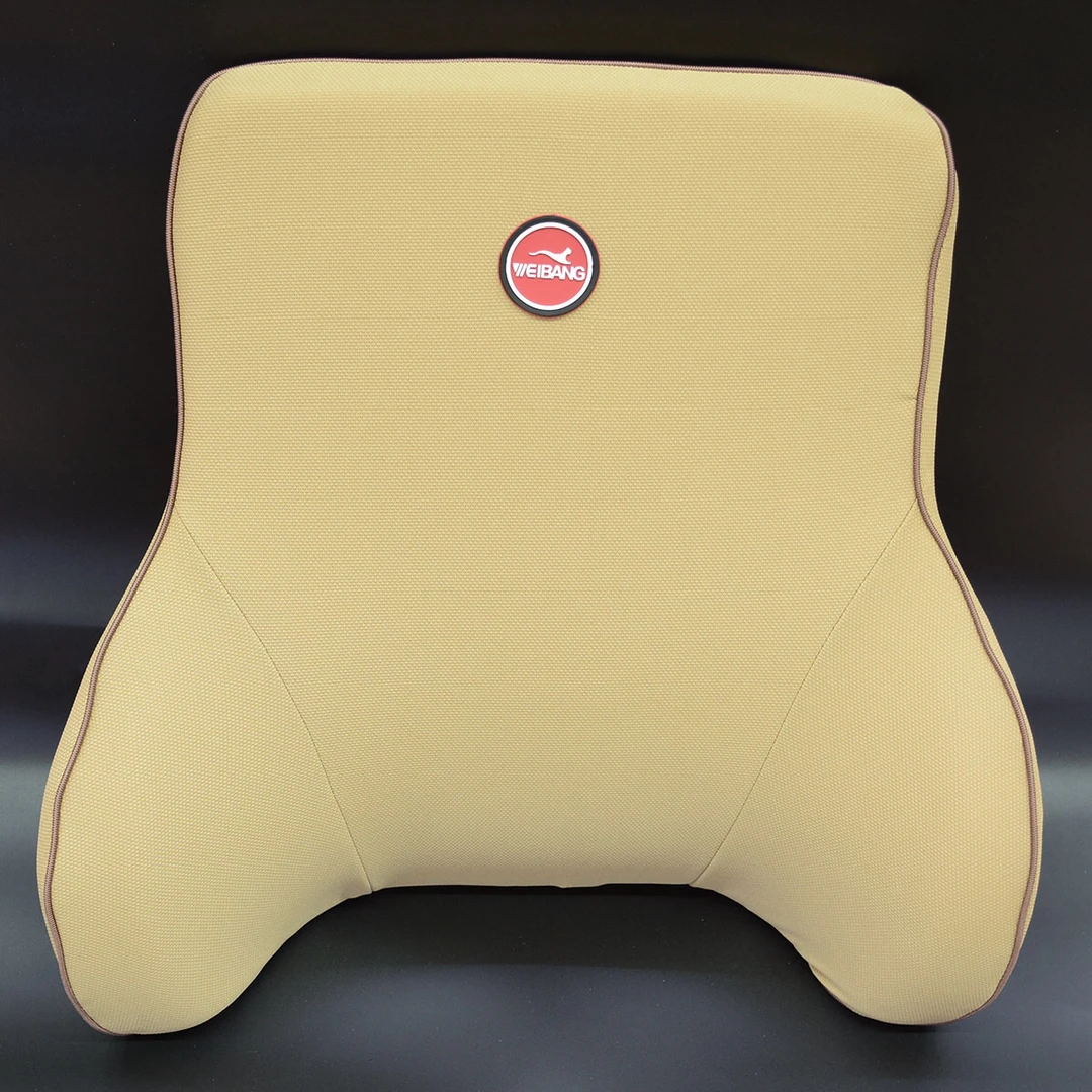 利特尔汽车靠背腰垫腰枕座椅靠垫办公室记忆棉腰靠椅子拥抱腰靠灰