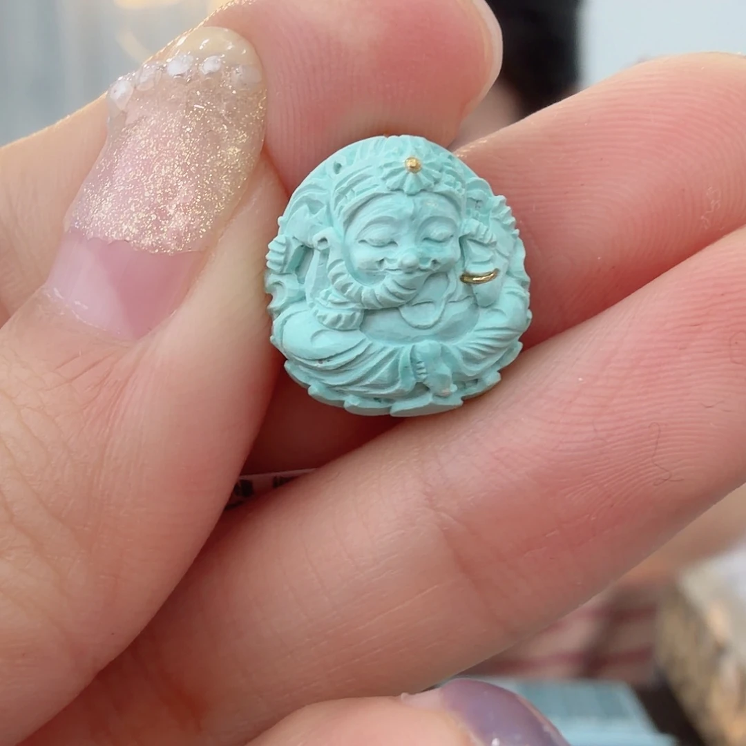 绿松石未镶嵌珠宝奇石