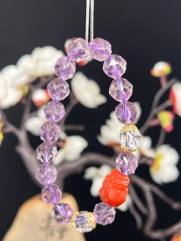 《玥玥饰品》鸿运当头，承接九云手串0074