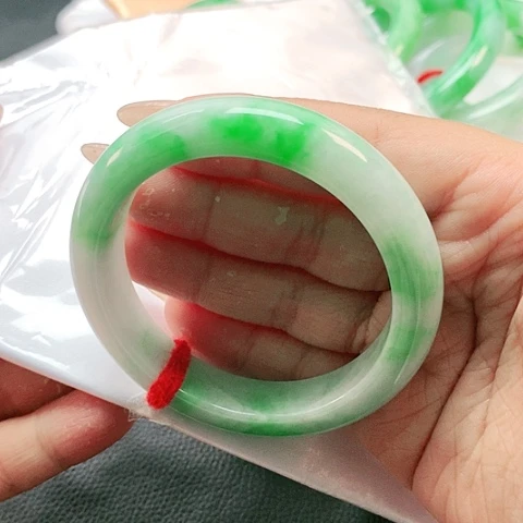 未镶嵌手镯翡翠2595