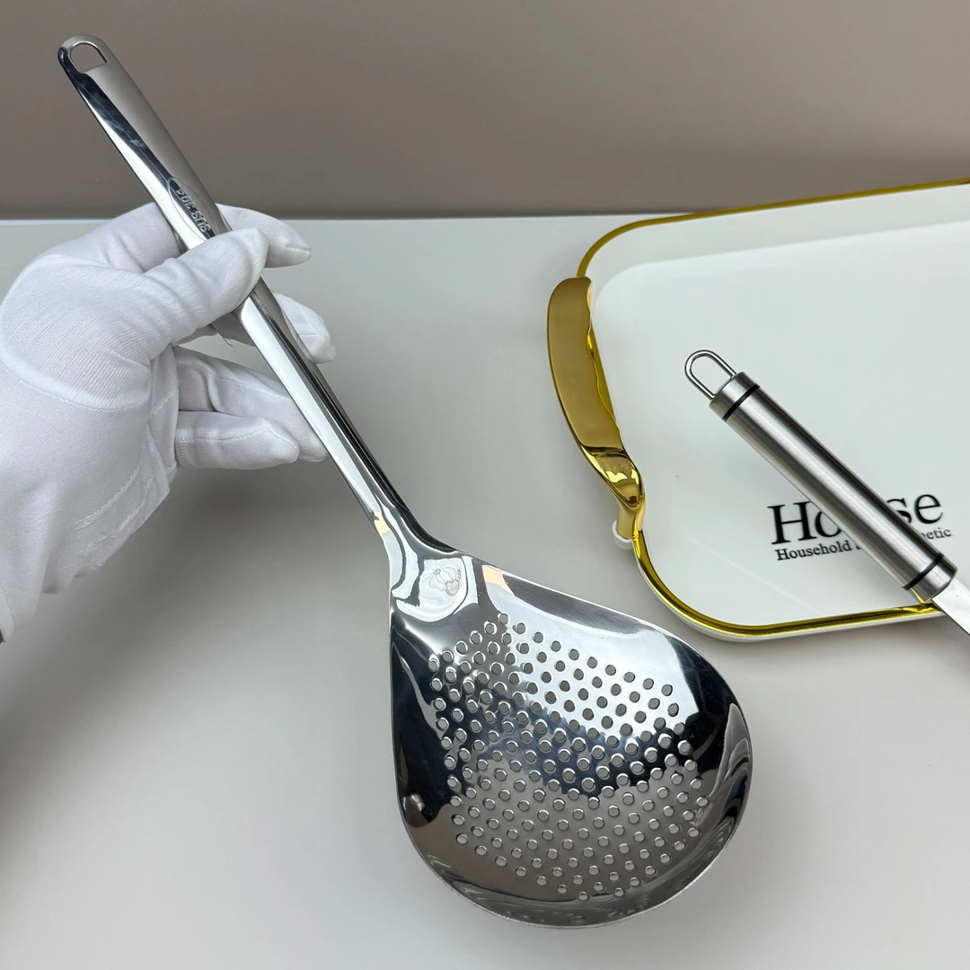 家用必备304不锈钢小号花椒漏勺面条饺子捞勺