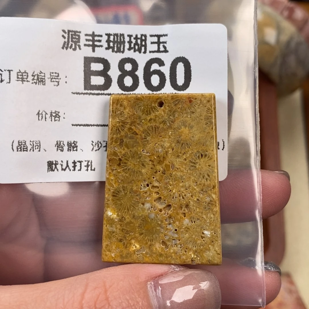 硅化玉颈饰未镶嵌G**i
