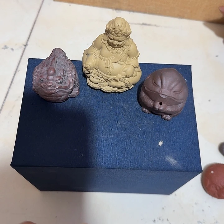 紫砂茶宠戏**北雕塑瑕疵茶宠