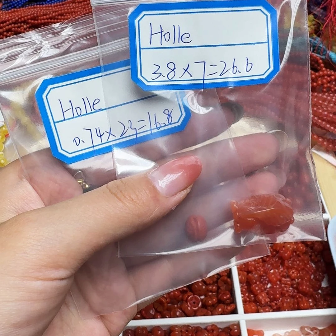南红玛瑙未镶嵌颈饰两样12