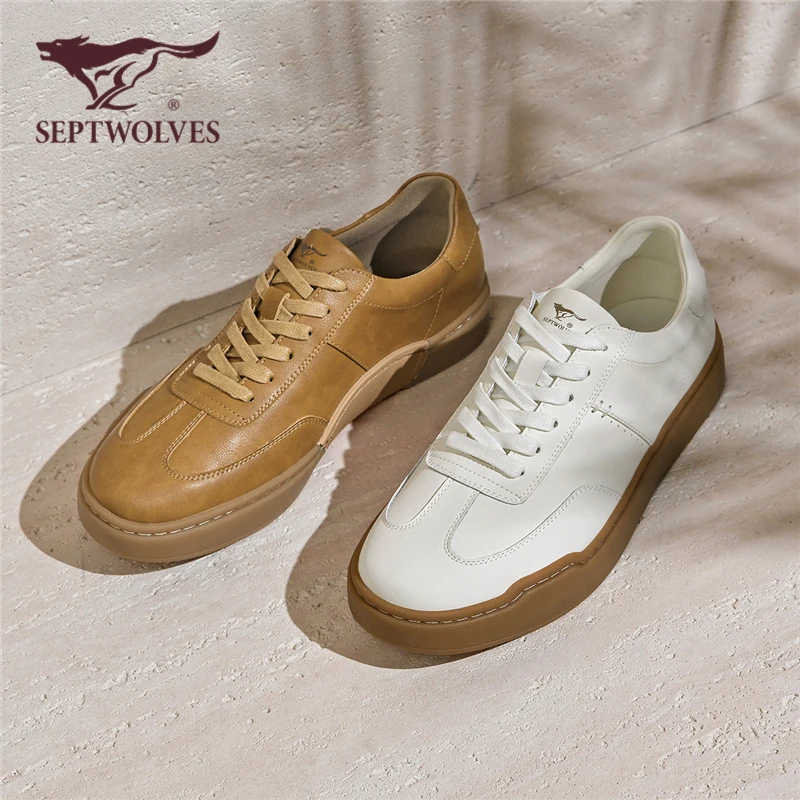 七匹狼阿甘鞋男款2025新款秋季鞋子男百搭经典男士休闲板鞋9916