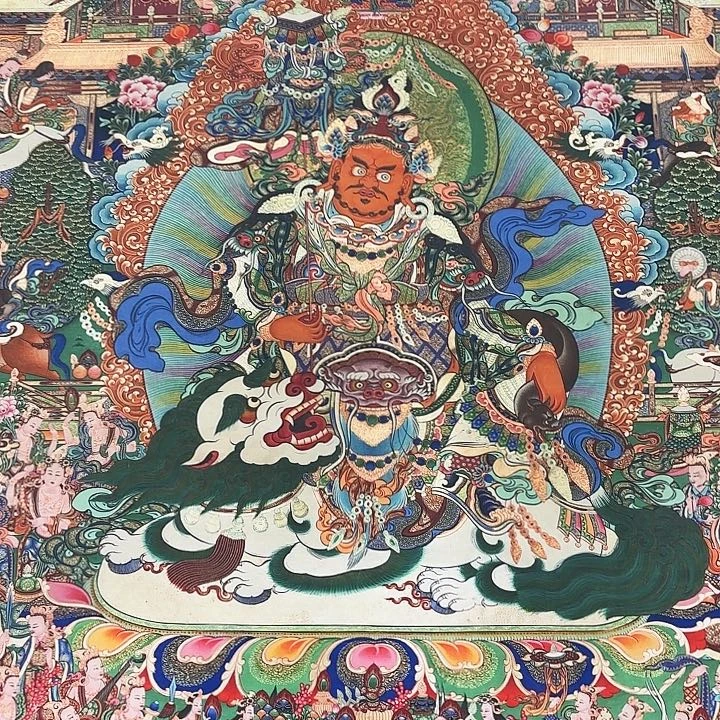 卷轴画唐卡作品欣赏