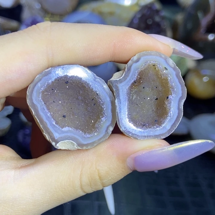 水晶珠宝半成品未镶嵌聚宝盆