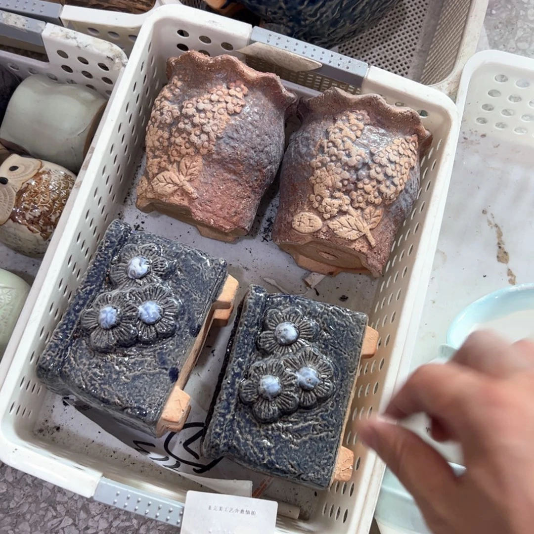 陶瓷多肉小花盆@@1913