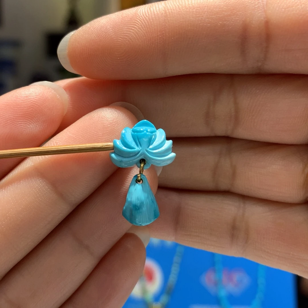 未镶嵌绿松石配饰