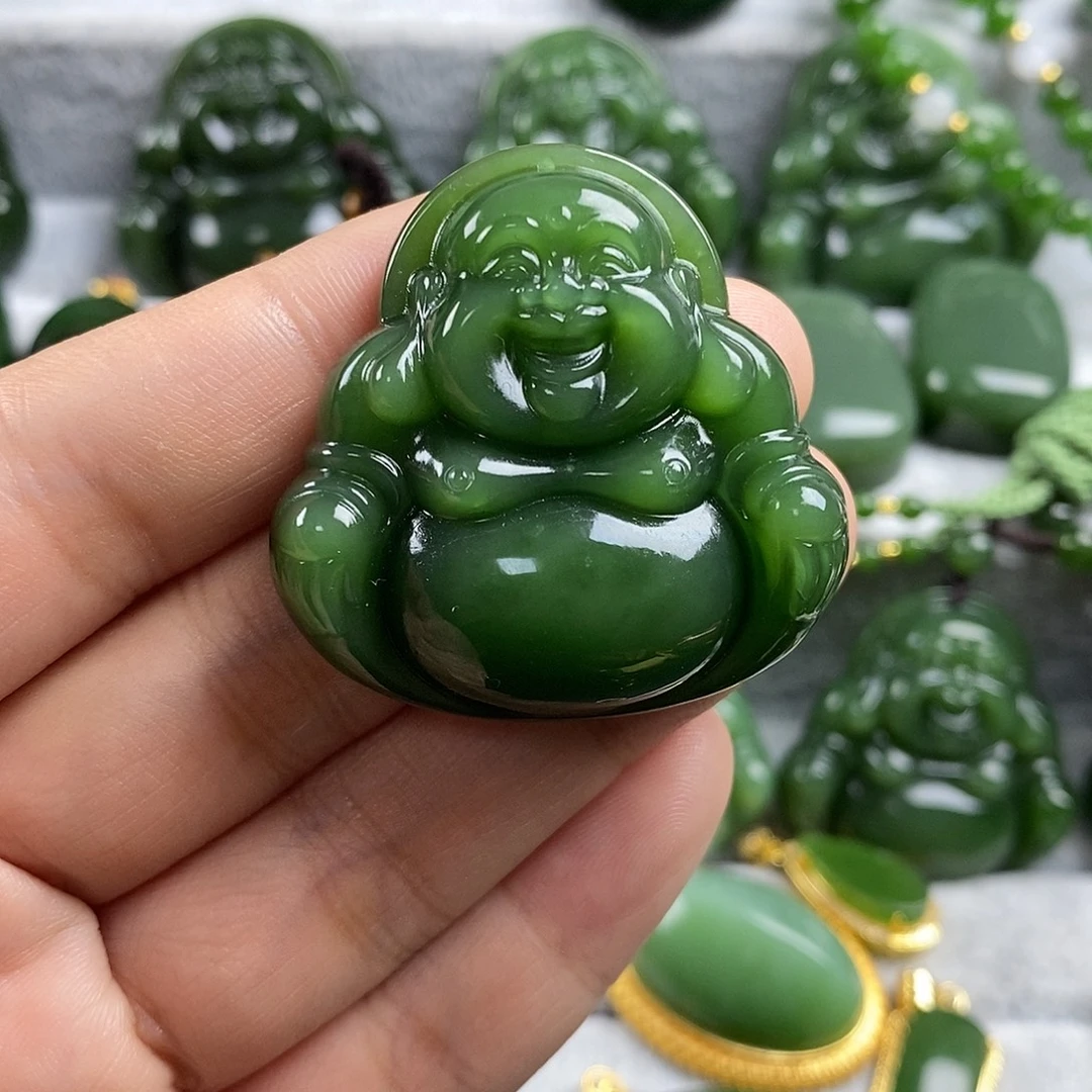 和田玉（碧玉）未镶嵌颈饰