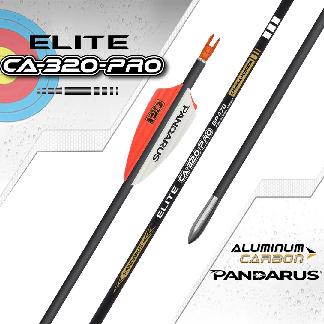 潘神 CA320- pro 3.2mm锥形碳铝箭 复合弓 比赛箭