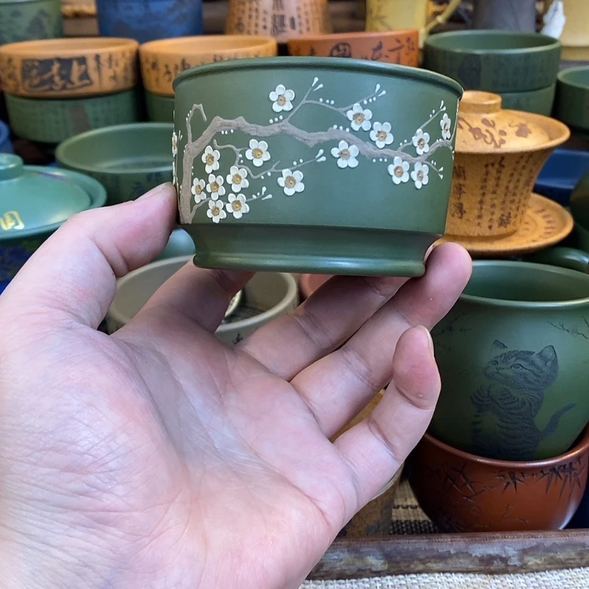 【闪购商品】紫砂杯子宜兴全手工紫砂杯