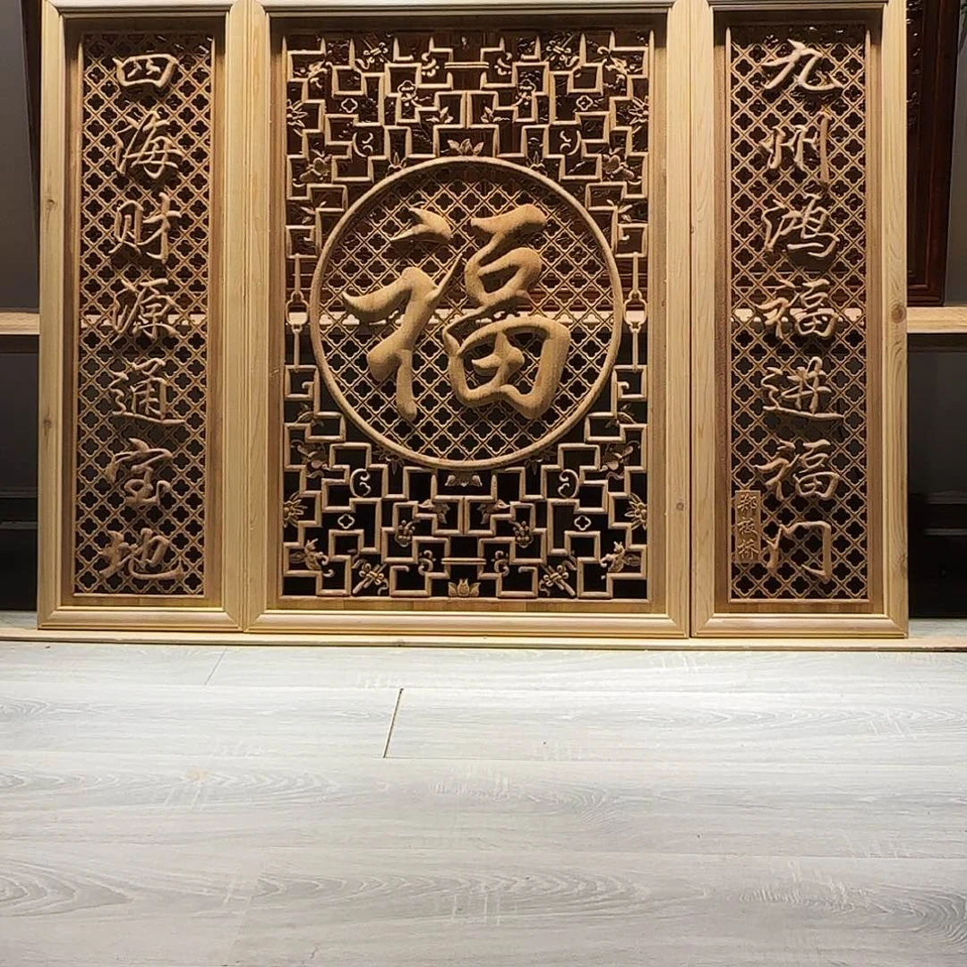 狗***所木（非红木类）福字肚子一摸虎咯高中