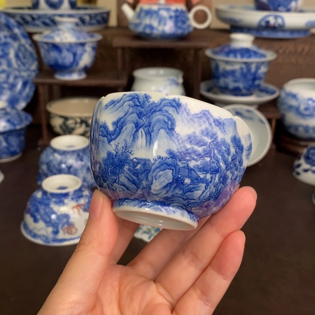 景德镇陶瓷手工手绘