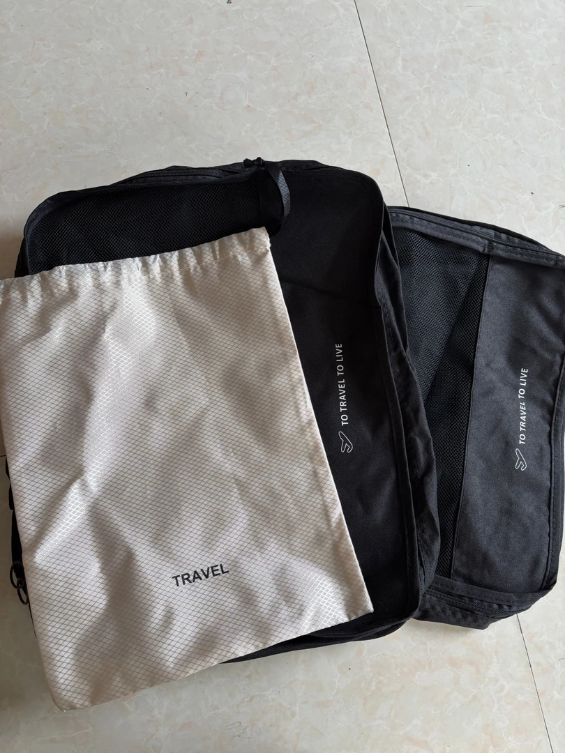 杂款旅行收纳袋鞋袋大小颜色混发