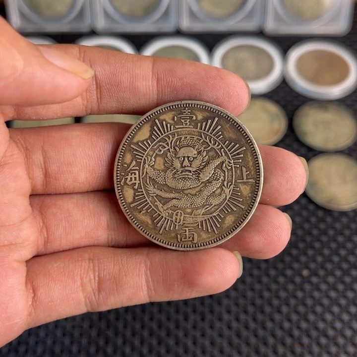 金属大头龙洋船洋工艺品