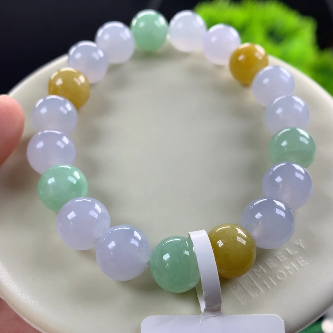 翡翠未镶嵌手链卡10