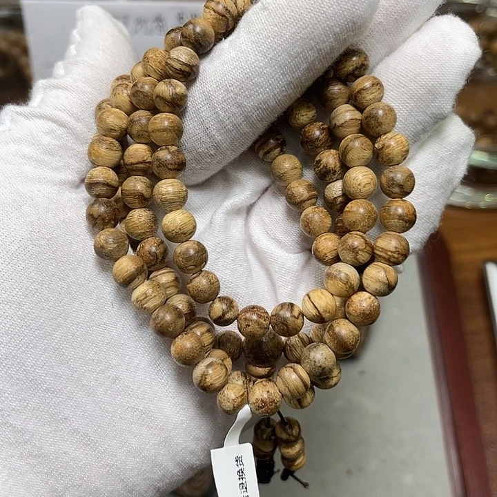 手串沉香达拉干虎斑老料7mm12克➕