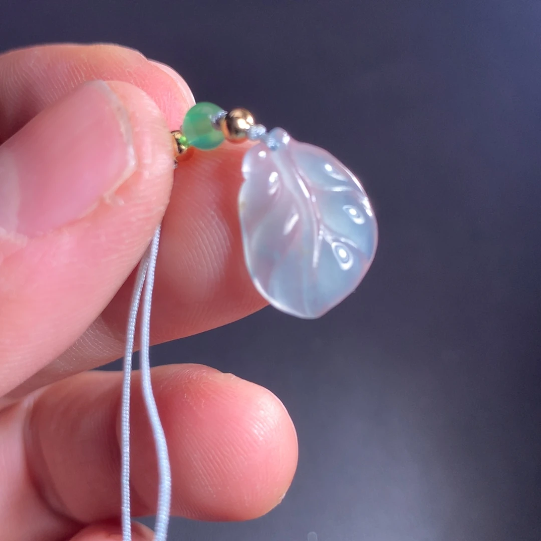 翡翠未镶嵌颈饰天然A货翡翠时尚气质女款吊坠挂坠