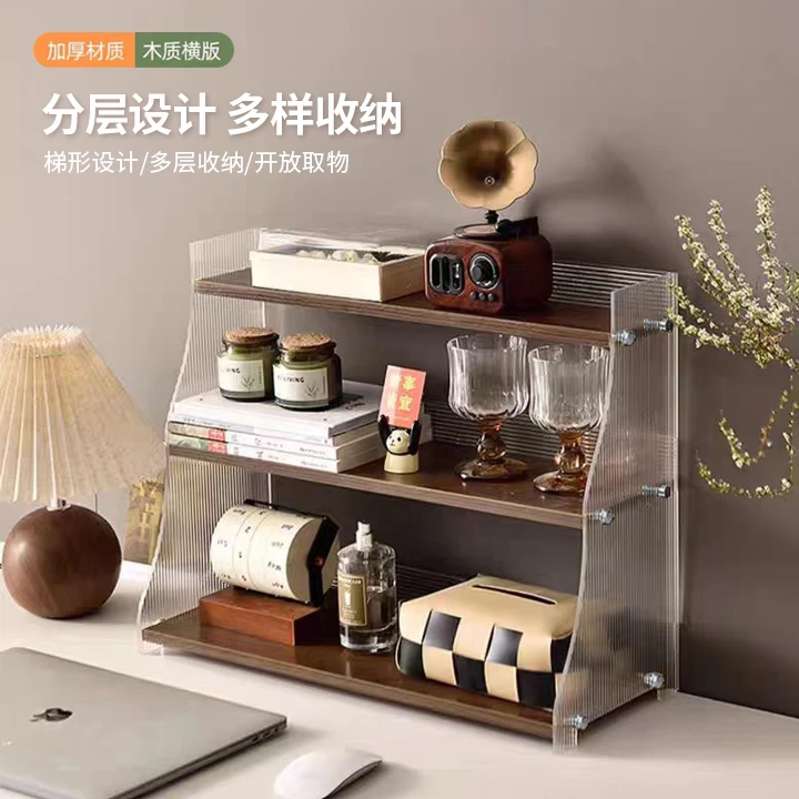 杯架杯子收纳置物架桌面水杯咖啡杯感厨房台面放杯具茶具架子家用