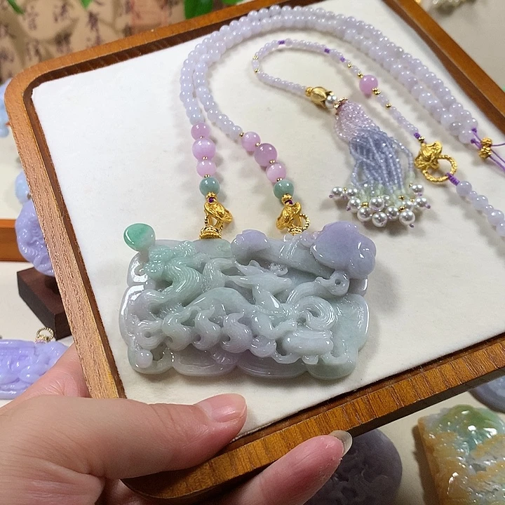 颈饰未镶嵌翡翠翡翠吊坠