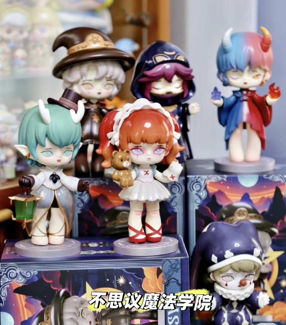 【迷糊爱拆盒】国潮又梨春与春寻盲盒玩具摆件盲粒蜡笔小新盲盒正版