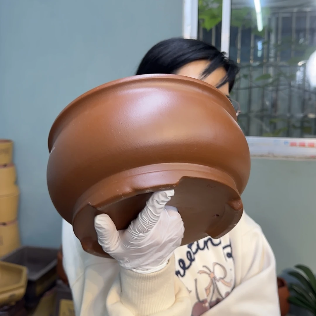 紫砂花盆紫砂口径24