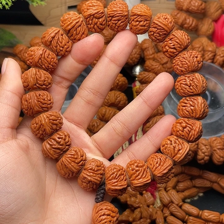 桃核把件1.9刺龙，2号链接