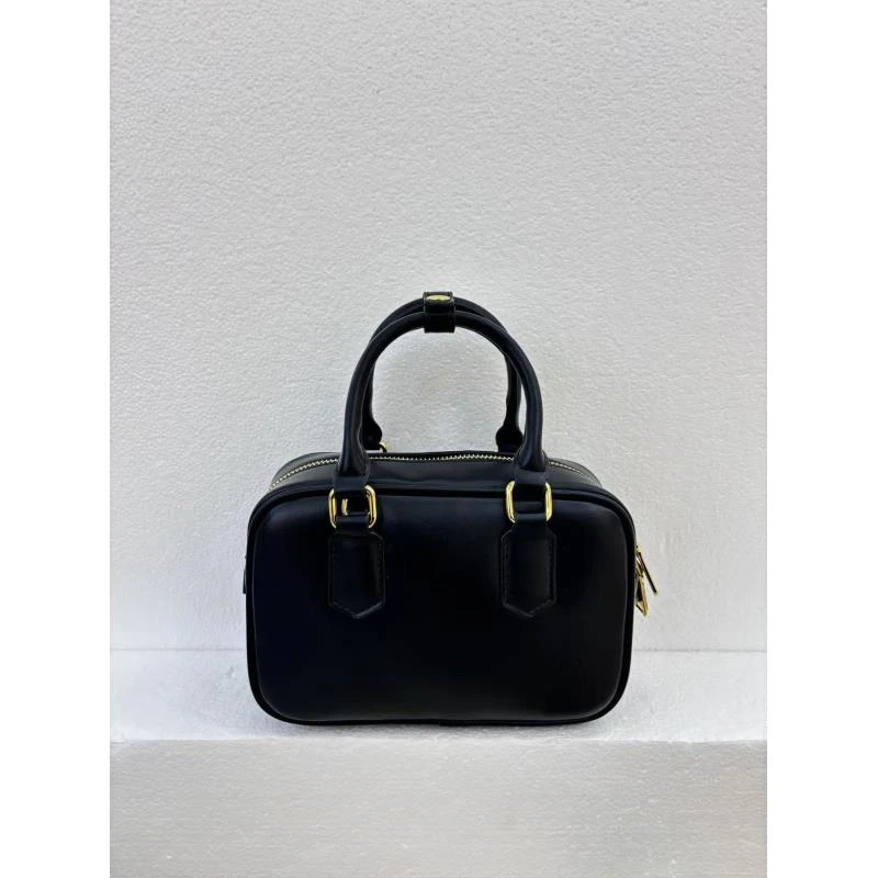 Laugh Queen手工打造真皮女士包女款百搭0143黑色