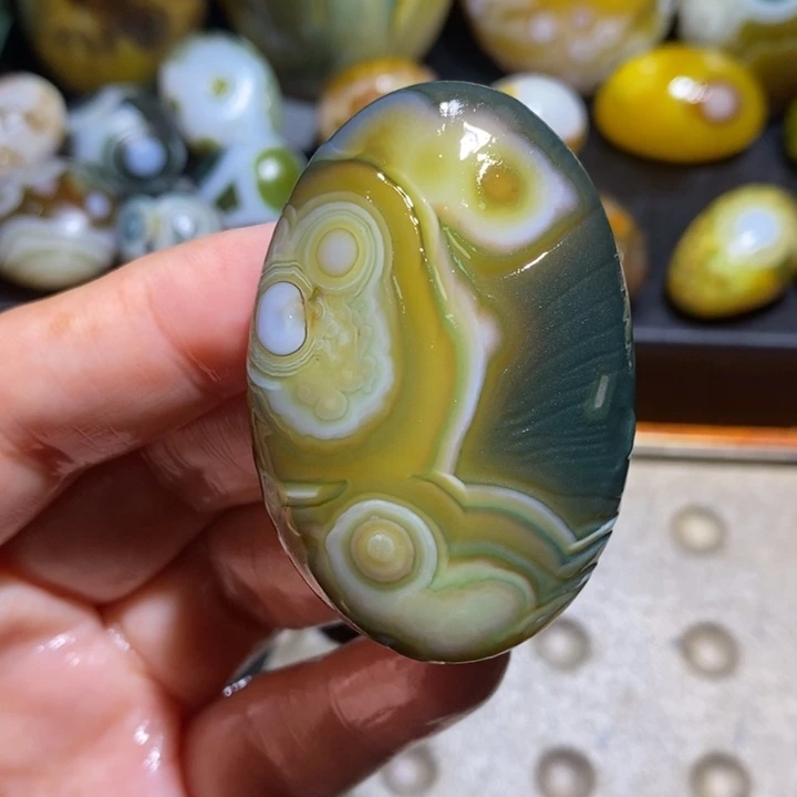 未镶嵌玛瑙/玉髓珠宝半成品76