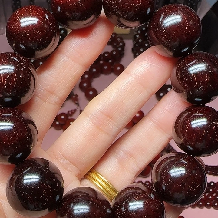 手串/手链小叶紫檀20/12爆满金星