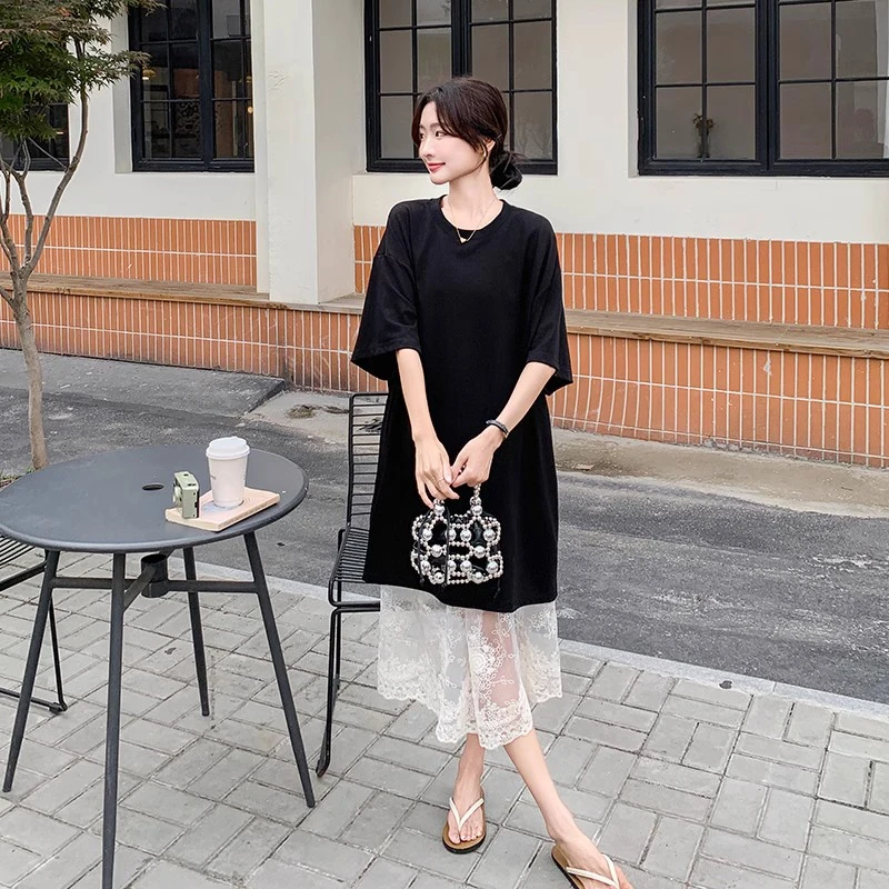 黑色显瘦套装裙女2025春夏新款时尚小众设计感时尚休闲气质两件套