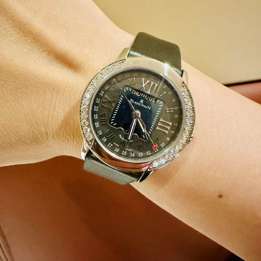 95新 宝珀 自动机械,34mm,白金,250623018