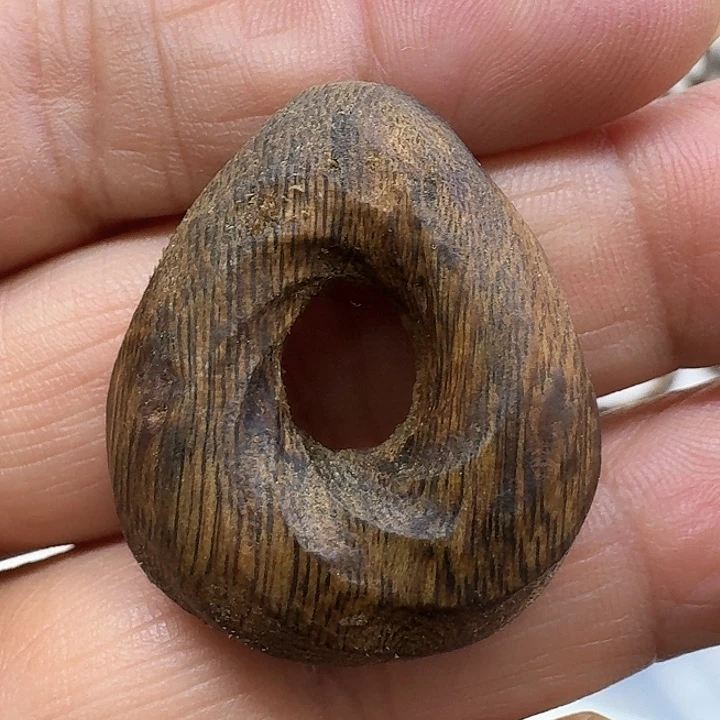 沉香沉香碎屑心牌一个